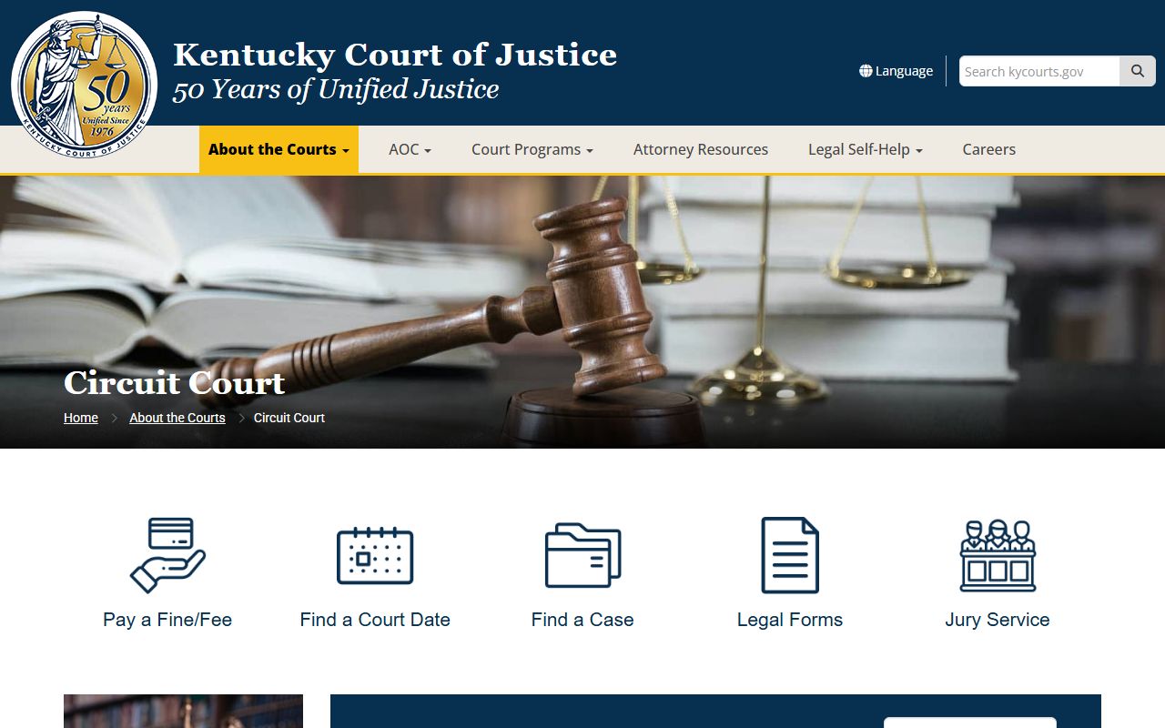Owsley County Circuit Court records Kentucky Circuit Court jurisdiction page