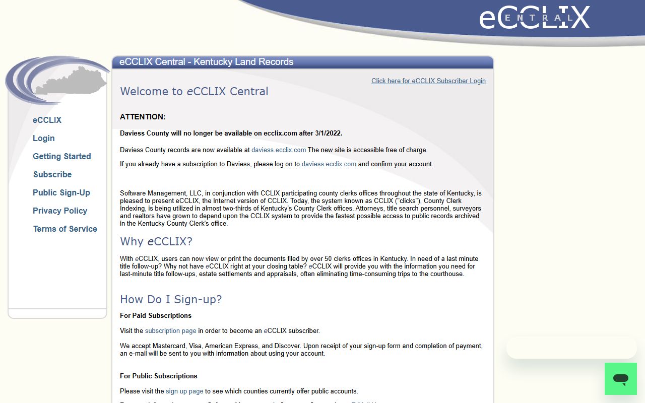 Owsley County probate records eCCLIX county clerk portal
